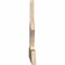 Ekena Millwork Richland Rough Sawn Timber Gable Bracket, Douglas Fir, 108"W x 31 1/2"H x 2"D x 6"F, 7/12 Pitch GBW108X31X0206RIC00RDF - alternate 5